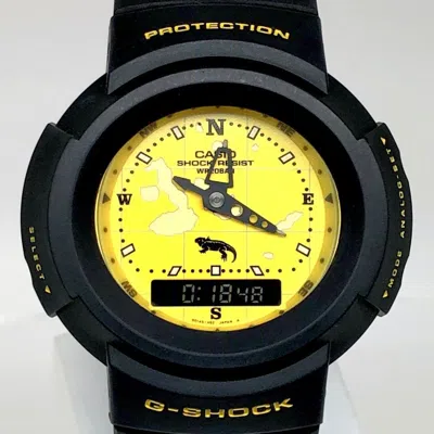 Pre-owned Casio G-shock Wristwatch () In Yellow