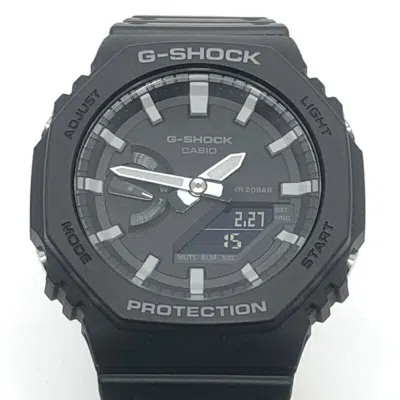 Pre-owned Casio G-shock Wristwatch () In Black