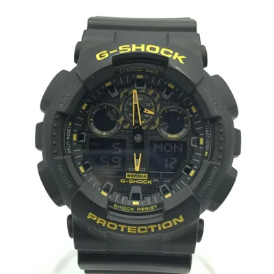 Pre-owned Casio G-shock Wristwatch () In Yellow