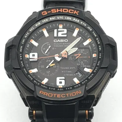 Pre-owned Casio G-shock Wristwatch () In Black