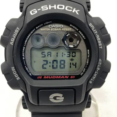 Pre-owned Casio G-shock Wristwatch () In Black