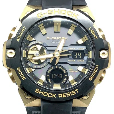 Pre-owned Casio G-shock Wristwatch () In Black