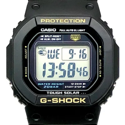 Pre-owned Casio G-shock Wristwatch () In Black