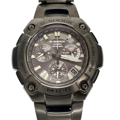 Pre-owned Casio G-shock Wristwatch () In Black