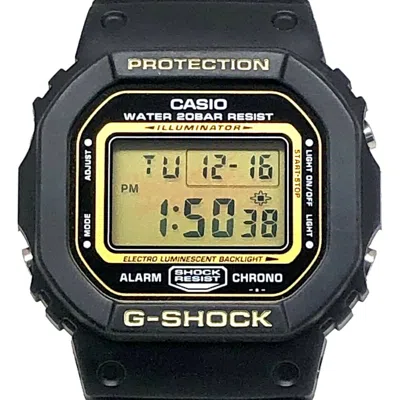 Pre-owned Casio G-shock Wristwatch () In Black