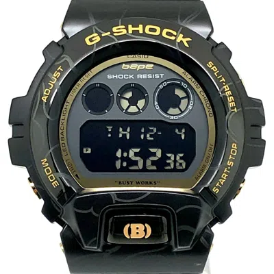 Pre-owned Casio G-shock Wristwatch () In Black