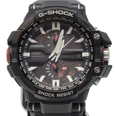 Pre-owned Casio G-shock Wristwatch () In Black