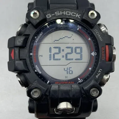 Pre-owned Casio G-shock Wristwatch () In Black