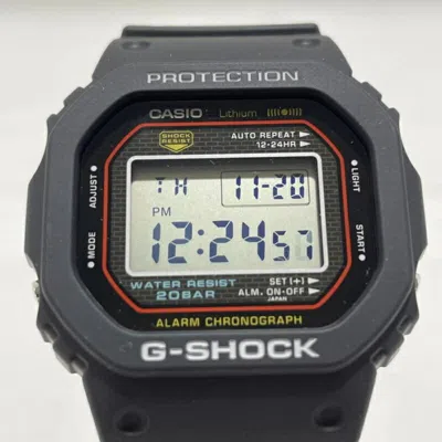 Pre-owned Casio G-shock Wristwatch () In Black