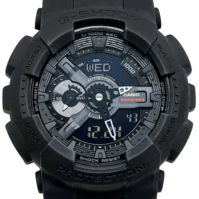 Pre-owned Casio G-shock Wristwatch () In Black