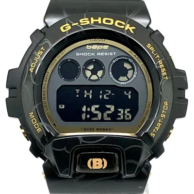 Pre-owned Casio G-shock Wristwatch () In Black