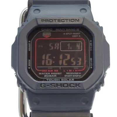 Pre-owned Casio G-shock Wristwatch () In Blue