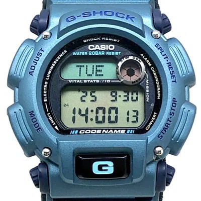 Pre-owned Casio G-shock Wristwatch () In Blue