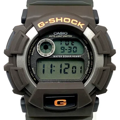 Pre-owned Casio G-shock Wristwatch () In Brown
