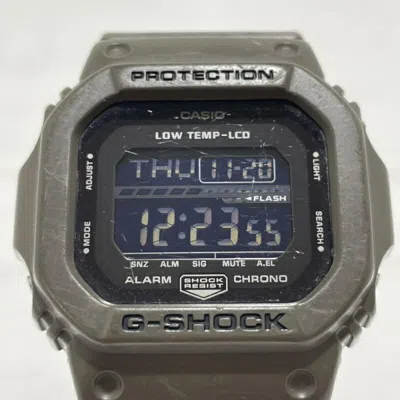 Pre-owned Casio G-shock Wristwatch () In Brown