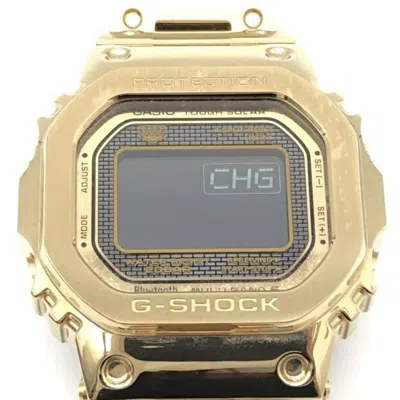 Pre-owned Casio G-shock Wristwatch () In Gold