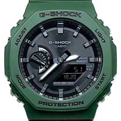 Pre-owned Casio G-shock Wristwatch () In Green