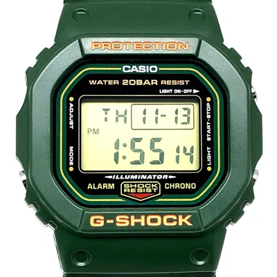 Pre-owned Casio G-shock Wristwatch () In Green