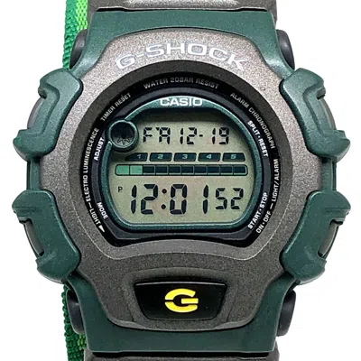 Pre-owned Casio G-shock Wristwatch () In Green