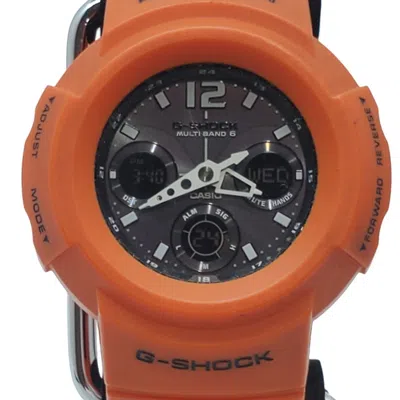 Pre-owned Casio G-shock Wristwatch () In Orange