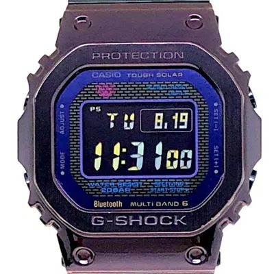 Pre-owned Casio G-shock Wristwatch () In Purple