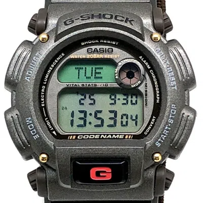 Pre-owned Casio G-shock Wristwatch () In Silver