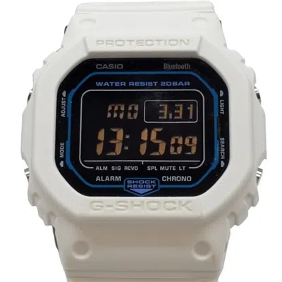 Pre-owned Casio G-shock Wristwatch () In White