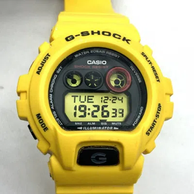 Pre-owned Casio G-shock Wristwatch () In Yellow
