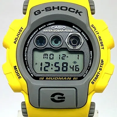 Pre-owned Casio G-shock Wristwatch () In Yellow