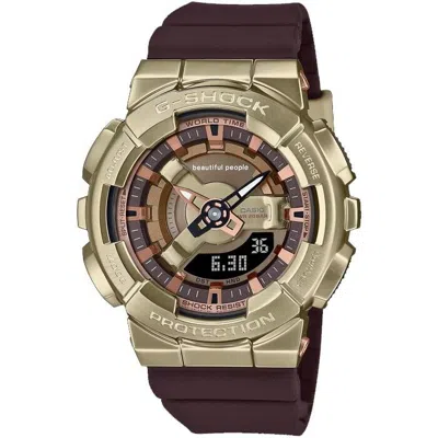 Pre-owned Casio G-shock X Beautiful People Limited Edition Metal-clad Watch Gm-s110bp-5a