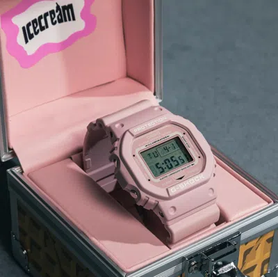 Pre-owned Casio G-shock X Icecream Bbc Dw-5600ic22-4 Limited Edition 2023 Brand