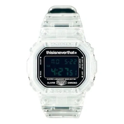 Casio G-shock X Thisisneverthat Digital 'clear' In White