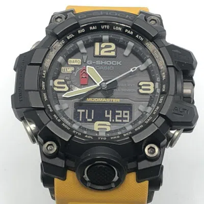 Pre-owned Casio G-shock Yellow Wristwatch ()