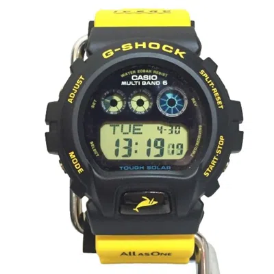 Pre-owned Casio G-shock Yellow Wristwatch () In Multi