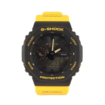 Pre-owned Casio G-shock Yellow Wristwatch () In Multi
