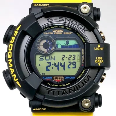 Pre-owned Casio G-shock Yellow Wristwatch () In Multi