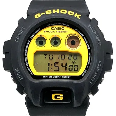 Pre-owned Casio G-shock Yellow Wristwatch () In Multi