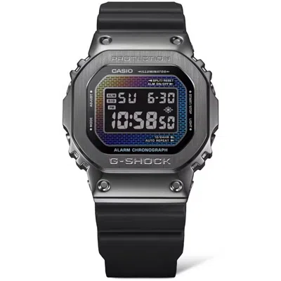 Pre-owned Casio G-shocki Gm-5600brw-1 Rainbow Brick Wall Digital Chrono Men Watch