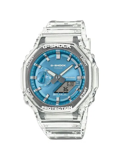 Casio Ga-2100 G-shock 48.5mm Watch In Blue