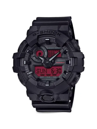 Casio Ga-700 G-shock 57.5mm Watch In Black