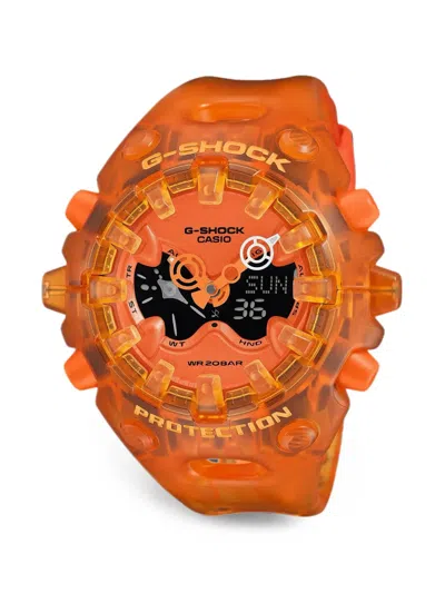 Casio Ga-v01 51mm Watch In Orange
