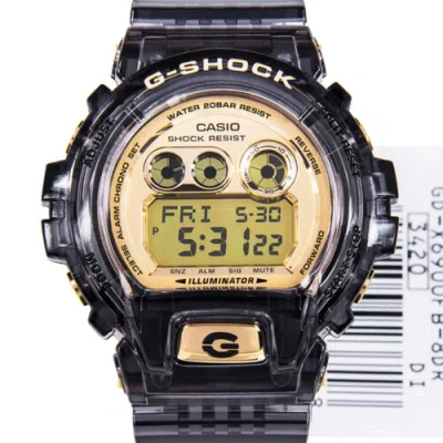 Pre-owned Casio Gd-x6900fb-8 G-shock Xlarge Metallic Plating Dail Men's Watch