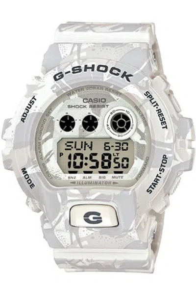 Pre-owned Casio Gd-x6900mc-7 G-shock Camouflage Series Big Size Men's Watch