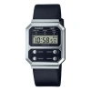 Casio General Vintage Japan / South Korea Fashion Waterproof Blue Digital In Black