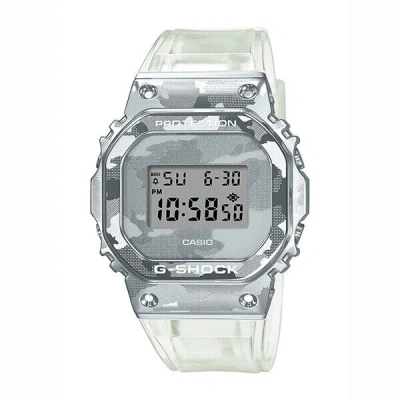 Pre-owned Casio Gm-5600scm-1jf [g-shock Skeleton Camouflage Series] Japan Domestic