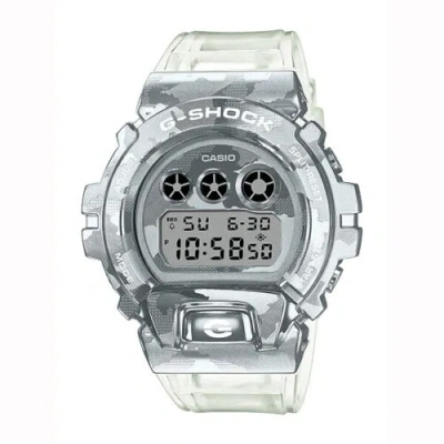 Pre-owned Casio Gm-6900scm-1jf [g-shock Skeleton Camouflage Series] Japan Domestic