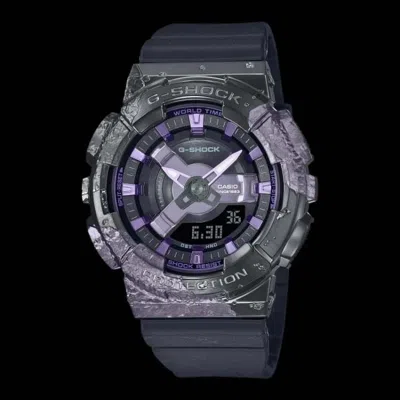 Pre-owned Casio Gm-s114gem-1a2 Shock 40th Model G-shock Adventurer's Stone Women's Watch