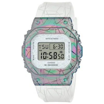 Pre-owned Casio Gm-s5640gem-7jr G-shock 40th Anniversary White Adventurer's Stone Gm-5640gem-7