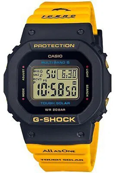 Pre-owned Casio Gmd-w5600k-9jr G-shock I.c.e.r.c. Japan Collaboration Black Yellow