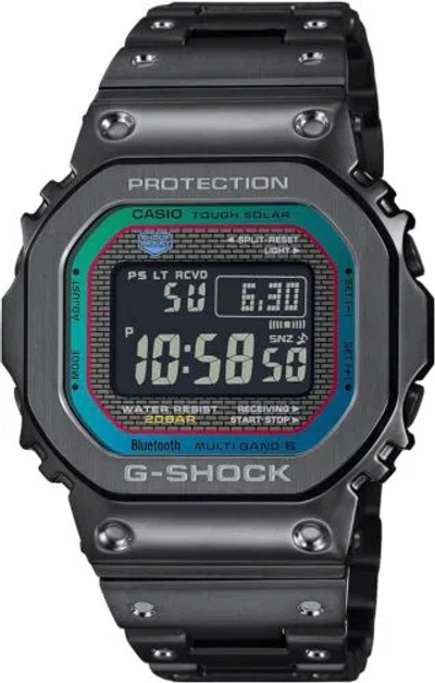 Pre-owned Casio Gmw-b5000bpc-1jf G-shock Bluetooth Men's Black Japan Import